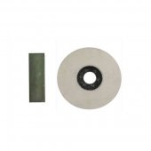 Disc pasla frontal pentru polizor unghiular 125 mm cu pasta abraziva slefuit verde