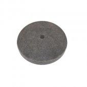 Perie ,Disc slefuit lustruit metal gri D 200 mm ,latime 40 mm cu gaura 16 mm