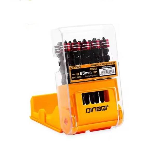 Biti surubelnita electrica cu inel magnetic ,biti S2PH2 ,lungime 65 mm ,set 10 piese