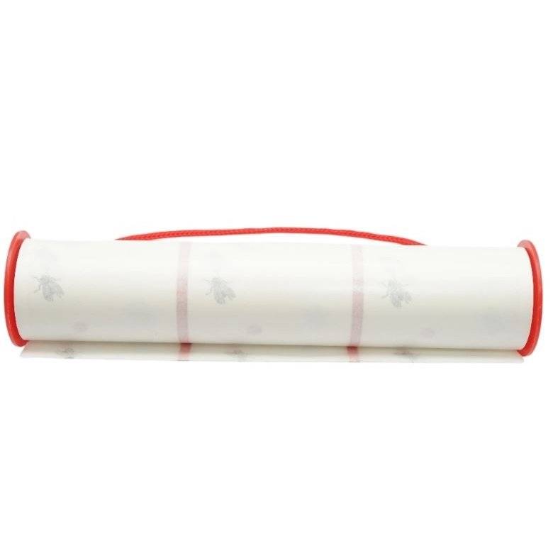 Capcana adeziva cu lipici pentru muste,tantari ,Banda adeziva insecte ,Latime 25cm ,Lungime 10 metri