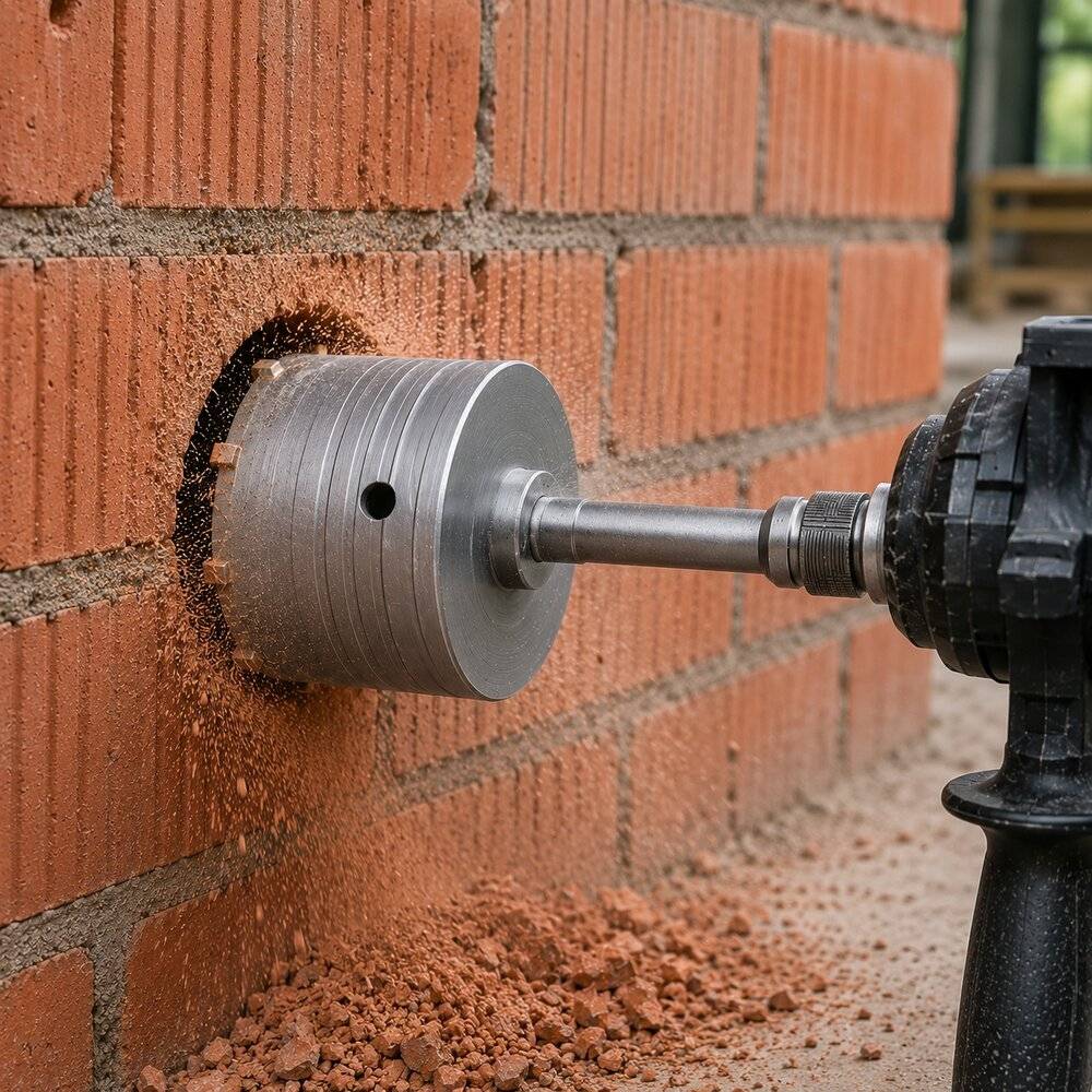 Carota beton 65 mm, Prelungitor carota beton Sds plus 11 cm /110 mm