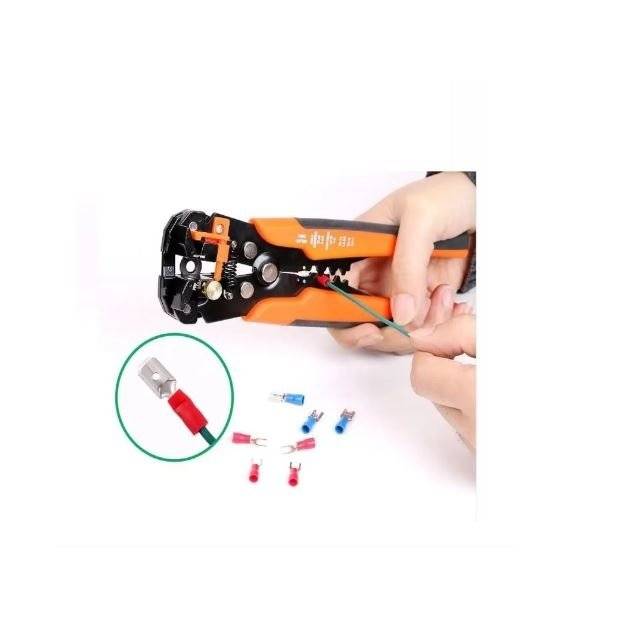 Cleste Multifunctional, Dezizolat Cablu Electric, Automat, Sertizat Papuci, Izolati, Neizolati