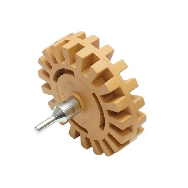 Disc cauciuc indepartare adeziv, autocolante ,universal ,disc profesional ,diametru 100 mm ,latime 25 mm