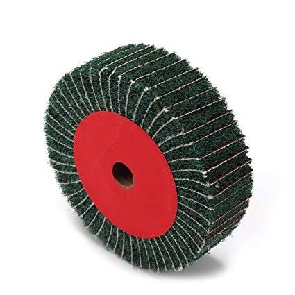 Disc perie slefuit lustruit cu lamele smirghel ,diametru 200 mm,latime 40 mm