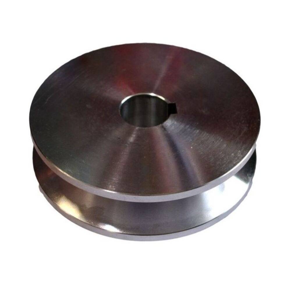 Fulie motor electric aluminiu ,1 canal , diametru interior 24 m 