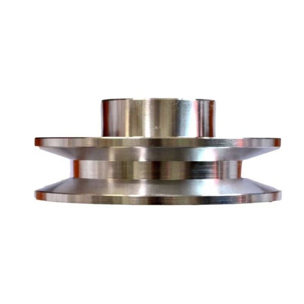 Fulie motor electric aluminiu ,1 canal , diametru interior 28 m 