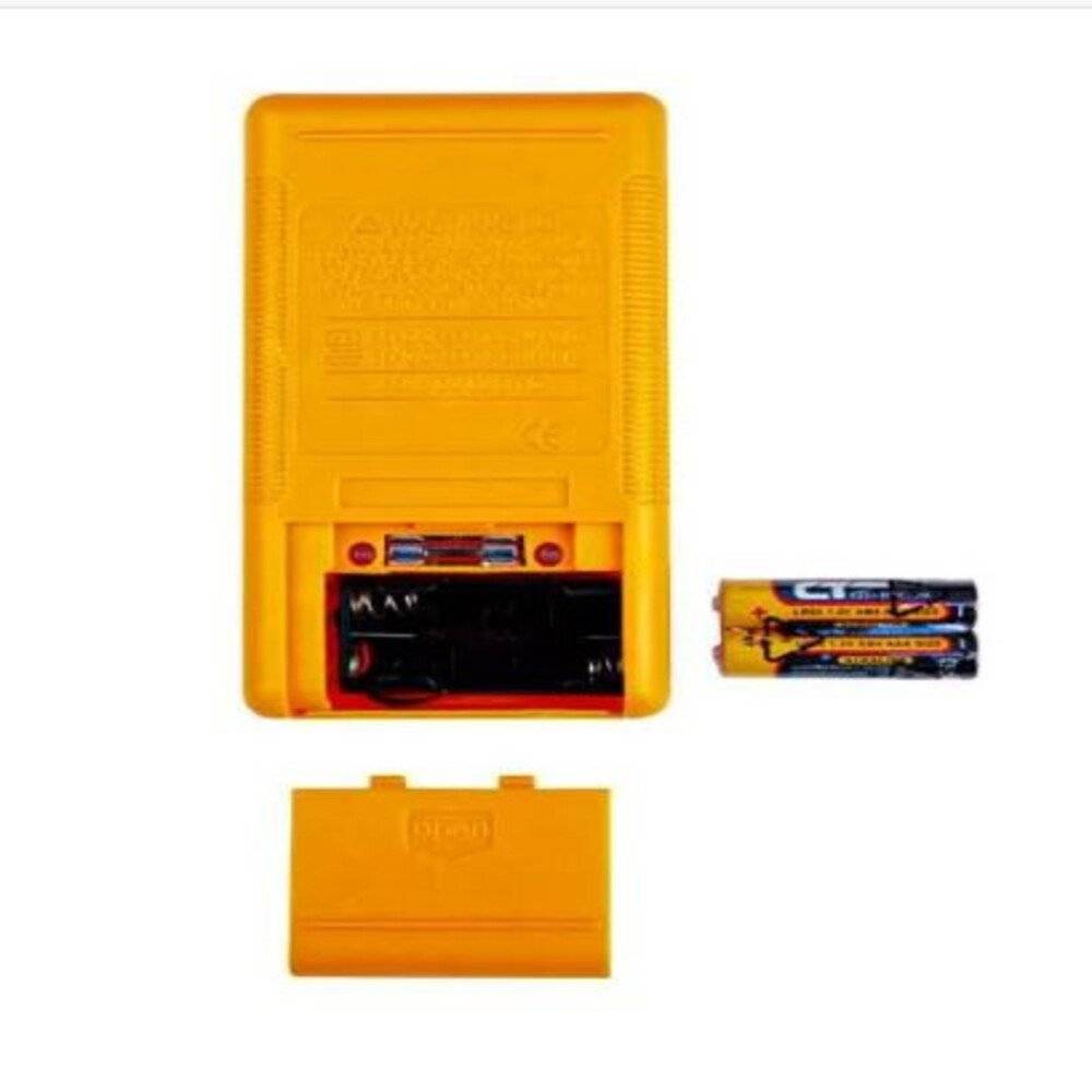 Multimetru Digital Profesional cu Afisaj LCD, Tester Electric pentru Masurarea Tensiunii, Curentului si Rezistentei