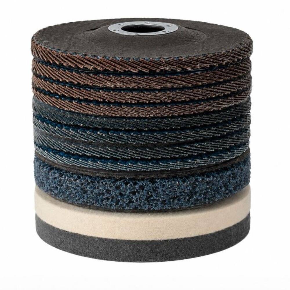 Pachet 36 Discuri pentru Flex 125 mm – Debitare, Slefuire, Polizare si Lustruire