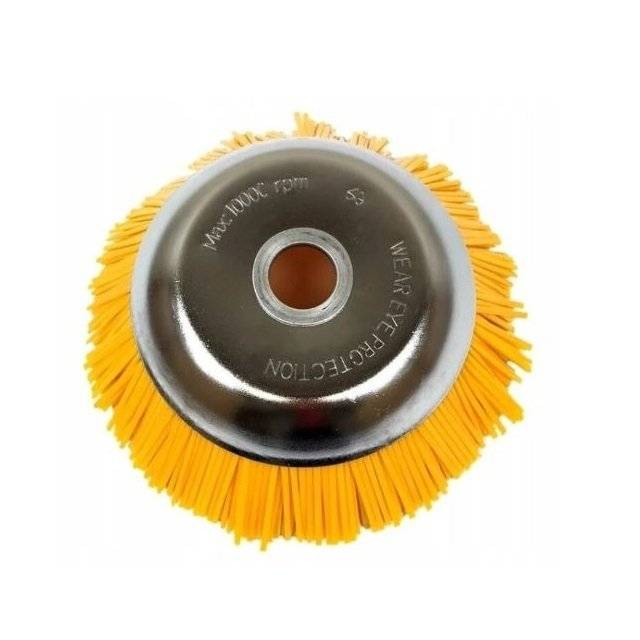 Perie pentru curatat buruieni, pentru motocoase, fir plastic, Diametru 200 mm x 25, 4 mm