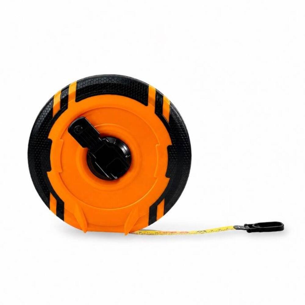 Ruleta din fibra de sticla 30 m cu manivela profesionala pentru masuratori de precizie