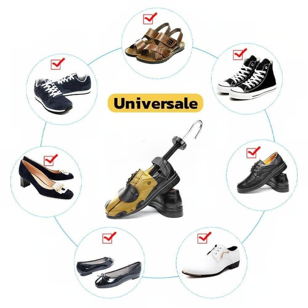 Set 2 Sanuri / Calapoade Reglabile pentru Alungit si Largit Pantofi – Universale, Unisex, Marimi 30 - 36