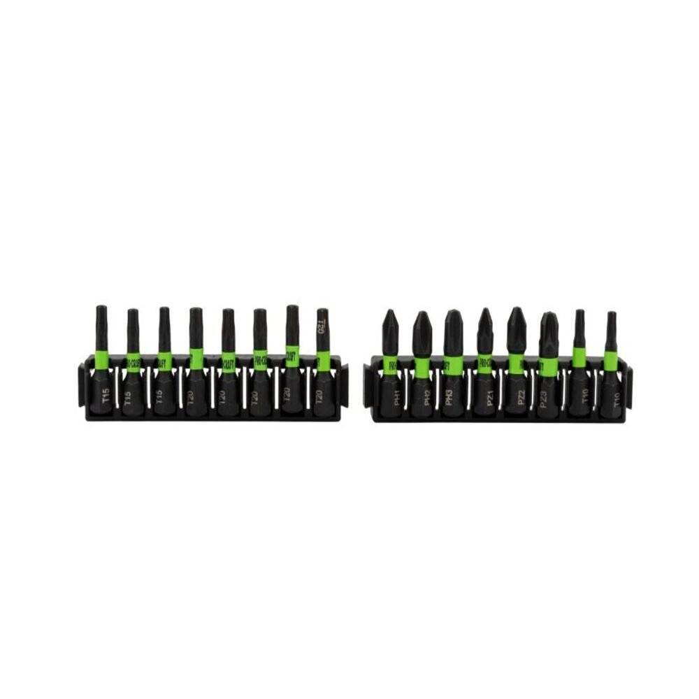 Set Biti de Impact IBS-41 , 41 Piese cu Suport Magnetic si Ghidaj Surub