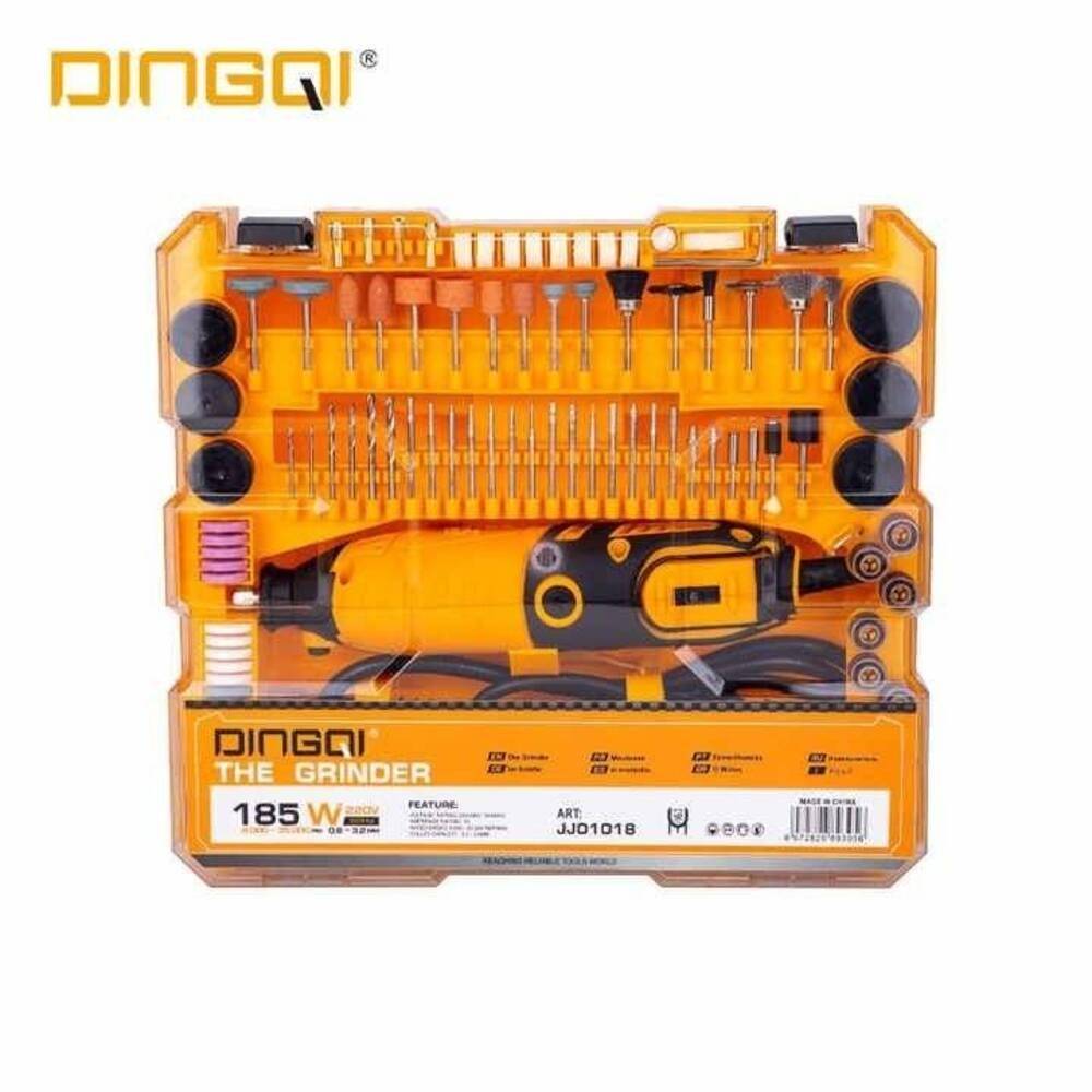 Set mini freza electrica profesionala ,freza tip biax ,accesorii polizat,slefuit ,gaurit ,putere 185W