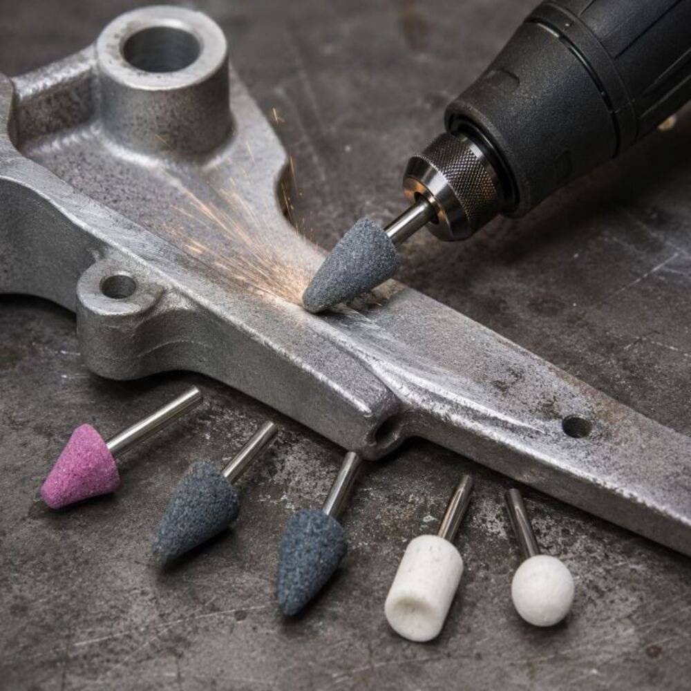 Set Pietre pentru Biax, Set 10 Piese, Diverse Forme, Tija 3 mm si 6 mm