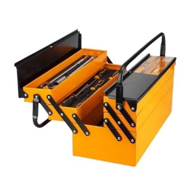 Set unelte 59 piese Cr-V | Trusă profesională cu clichet 1/2”