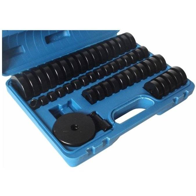 Trusa adaptoare presa extras demontat bucse bucsi rulmenti 18-74 mm ,Set 52 piese