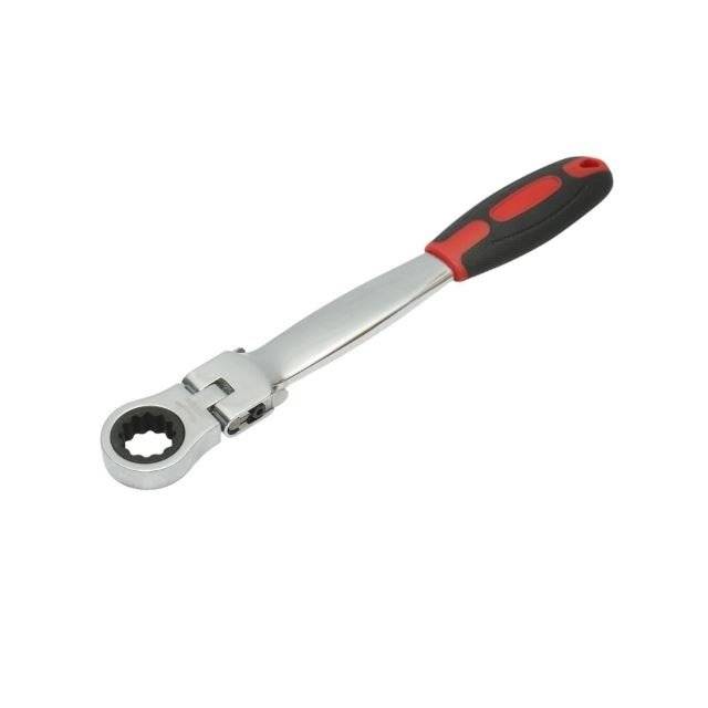 Trusa chei inelare cu clichet 8-19 mm, cheie reglabila, biti hex, drepti, cruce ,Set 26 piese