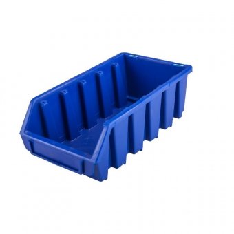 Cutie pentru depozitare , Cutie ergobox albastru ,340x200x155 mm