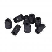 Chei tubulare hexahonale impact ,patrat 3/4 ,dimensiuni 17-36 mm ,set 8 piese