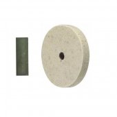 Disc pasla slefuit - lustruit cu pasta verde ,diametrul 150 mm ,latime 40 mm