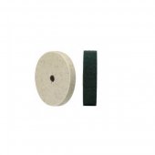 Disc pasla slefuit lustruit si Disc slefuit verde ,diametrul 200 mm , latime 40 mm