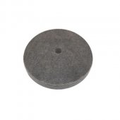 Disc perie slefuit lustruit metal gri D 180 mm , gaura 16 mm