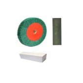 Disc slefuit cu pasta alba si pasta verde , diametrul 125 mm