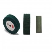 Disc slefuit lustruit verde cu pasta verde ,diametru 200 mm,latime 40 mm