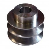 Fulie motor electric aluminiu , 2 canale , diametru interior 20 mm