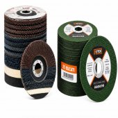 Pachet 36 Discuri pentru Flex 125 mm – Debitare, Slefuire, Polizare si Lustruire