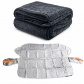 Pachet Ingrijire Auto – Prosop Uscare 800 GSM + Husa Protectie Parbriz 150x110 cm