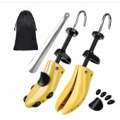 Set 2 Sanuri / Calapoade Reglabile pentru Alungit si Largit Pantofi – Universale, Unisex, Marimi 30 - 36