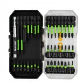 Set Biti de Impact IBS-41 , 41 Piese cu Suport Magnetic si Ghidaj Surub