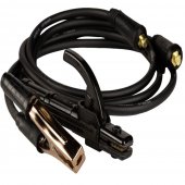 Set cabluri sudură 25 mm², 200A cu clește masă și clește portelectrod